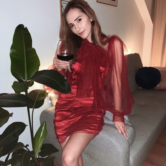 Zara Tulle Swiss dot dress - Picture 14 of 16